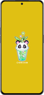 Силиконовый чехол Панда 1 для Oppo Reno8 Pro 5G - 4558u-2615 изображение 