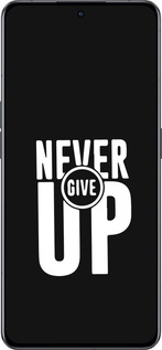 Силіконовий чехол Ніколи не здавайся для Oppo Reno8 Pro 5G - 4572u-2615 изображение 