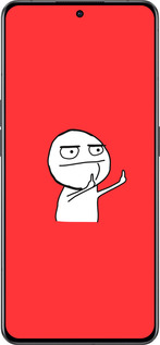 Силиконовый чехол Мем для Oppo Reno8 Pro 5G - 4578u-2615 изображение 