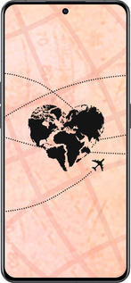 Силиконовый чехол Путешествуй для Oppo Reno8 Pro 5G - 4607u-2615 изображение 