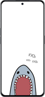 Силиконовый чехол Акула для Oppo Reno8 Pro 5G - 4870u-2615 изображение 