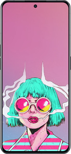 Силиконовый чехол Поп арт девушка для Oppo Reno8 Pro 5G - 5378u-2615 изображение 