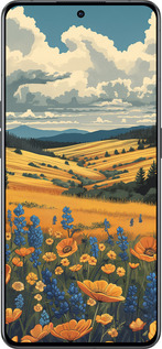 Силиконовый чехол Украинское поле для Oppo Reno8 Pro 5G - 6082u-2615 изображение 