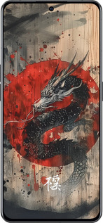 Силиконовый чехол Восточный дух для Oppo Reno8 Pro 5G - 6100u-2615 изображение 