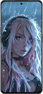 Силиконовый чехол Неоновый дождь для Oppo Reno8 Pro 5G - 6119u-2615 изображение 