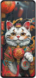 Силиконовый чехол China Cat v2 для Oppo Reno8 Pro 5G - 6135u-2615 изображение 