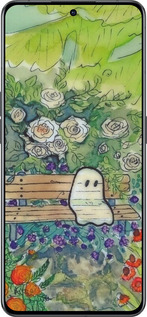 Силиконовый чехол Призрак 3 для Oppo Reno8 Pro 5G - 6248u-2615 изображение 