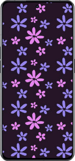 Силіконовий чехол з квітами для Oppo Reno8 Pro 5G - 6258u-2615 изображение 