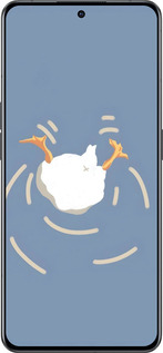 Силіконовий чехол Гусь ныряет для Oppo Reno8 Pro 5G - 6275u-2615 изображение 