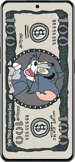 Силиконовый чехол Том и джерри для Oppo Reno8 Pro 5G - 6291u-2615 изображение 