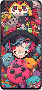 Силиконовый чехол Аниме парень для Oppo Reno8 Pro 5G - 6317u-2615 изображение 