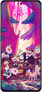 Силіконовий чехол Гравити Фолз для Oppo Reno8 Pro 5G - 6365u-2615 изображение 