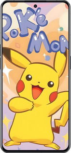 Силиконовый чехол Пикачу для Oppo Reno8 Pro 5G - 6383u-2615 изображение 