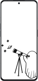 Силиконовый чехол Привидение астроном для Oppo Reno8 Pro 5G - 6444u-2615 изображение 