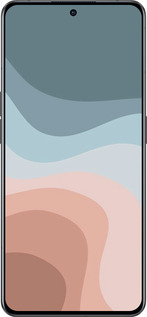 Силиконовый чехол С синими и розовыми волнами в стиле ретро для Oppo Reno8 Pro 5G - 6532u-2615 изображение 