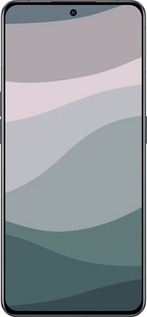 Силиконовый чехол С фиолетовым и бирюзовым ретро-стилем и волнами для Oppo Reno8 Pro 5G - 6533u-2615 изображение 