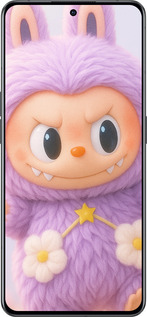 Силиконовый чехол Лабубу для Oppo Reno8 Pro 5G - 6708u-2615 изображение 