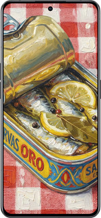 Силіконовий чехол Vintage Sardine Tin Phone для Oppo Reno8 Pro 5G - 6772u-2615 изображение 