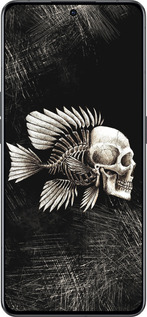 Силиконовый чехол Рыбо-человек для Oppo Reno8 Pro 5G - 683u-2615 изображение 