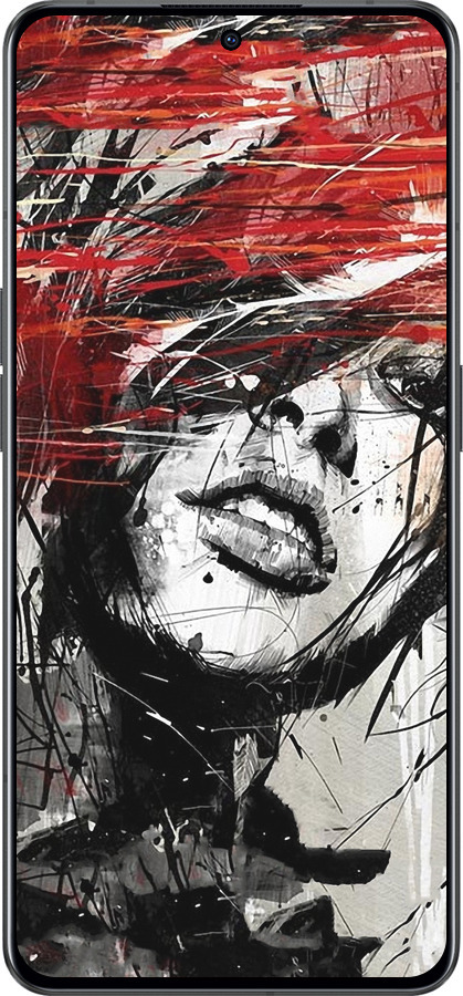 Силіконовий чехол Обличчя дівчини для Oppo Reno8 Pro 5G - 1162u-2615 изображение 