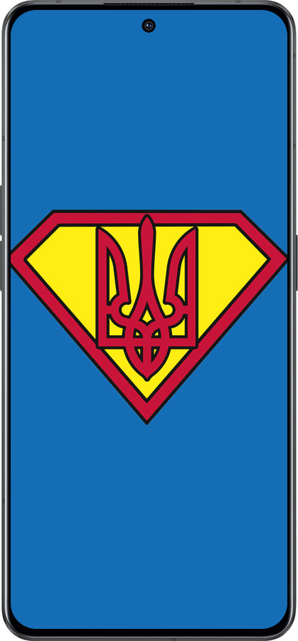 Силиконовый чехол Супер Тризуб для Oppo Reno8 Pro 5G - 1164u-2615 изображение 