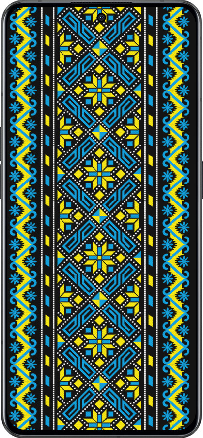 Силиконовый чехол Вышиванка 39 для Oppo Reno8 Pro 5G - 1173u-2615 изображение 