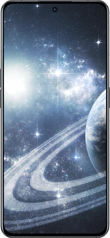 Силиконовый чехол Кольца Сатурна для Oppo Reno8 Pro 5G - 173u-2615 изображение 