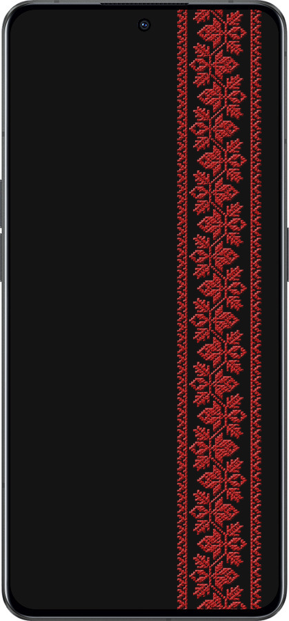 Силиконовый чехол Вышиванка 53 для Oppo Reno8 Pro 5G - 2041u-2615 изображение 