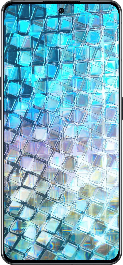 Силиконовый чехол Переливающаяся чешуя для Oppo Reno8 Pro 5G - 227u-2615 изображение 