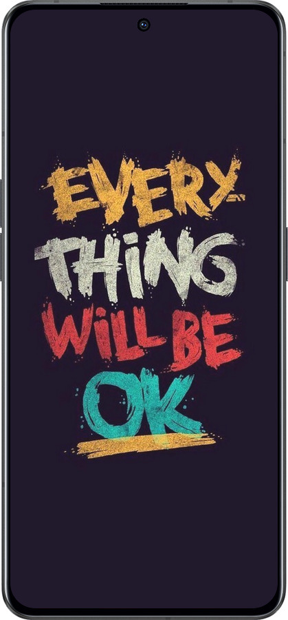 Силиконовый чехол Все будет хорошо для Oppo Reno8 Pro 5G - 4068u-2615 изображение 