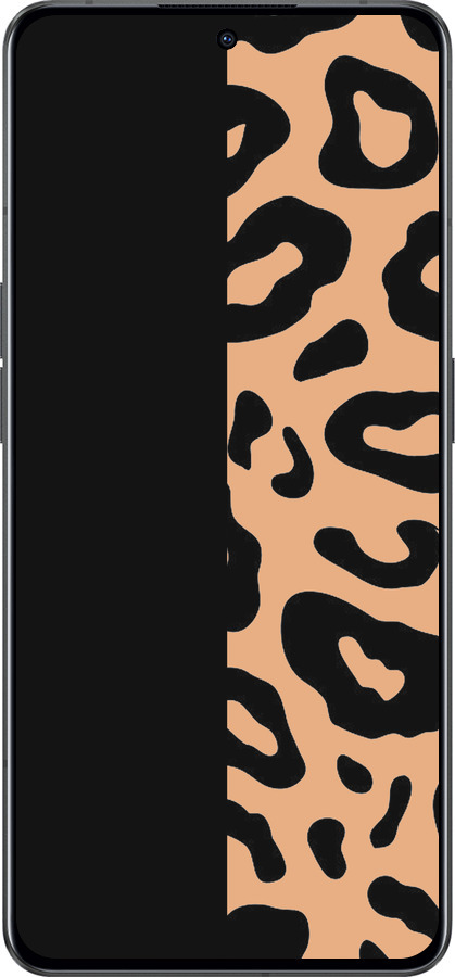 Силиконовый чехол Пятна леопарда для Oppo Reno8 Pro 5G - 4269u-2615 изображение 