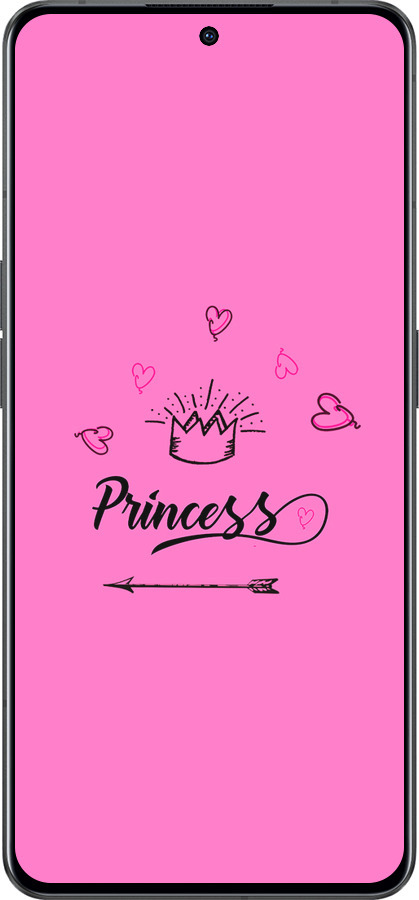 Силиконовый чехол Princess для Oppo Reno8 Pro 5G - 4361u-2615 изображение 