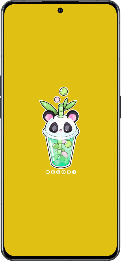 Силиконовый чехол Панда 1 для Oppo Reno8 Pro 5G - 4558u-2615 изображение 