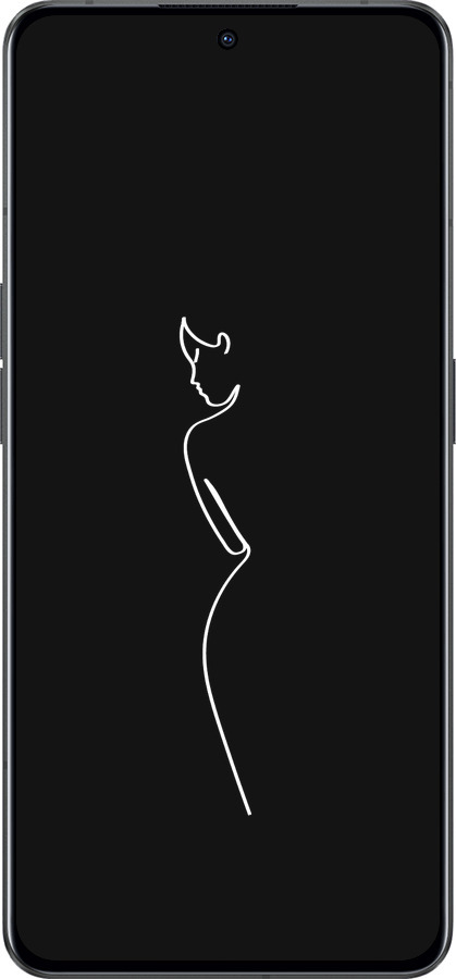 Силиконовый чехол Силуэт1 для Oppo Reno8 Pro 5G - 4590u-2615 изображение 