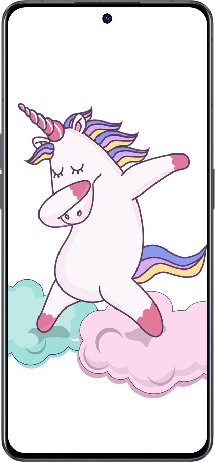 Силіконовий чехол Єдиноріг для Oppo Reno8 Pro 5G - 4702u-2615 изображение 