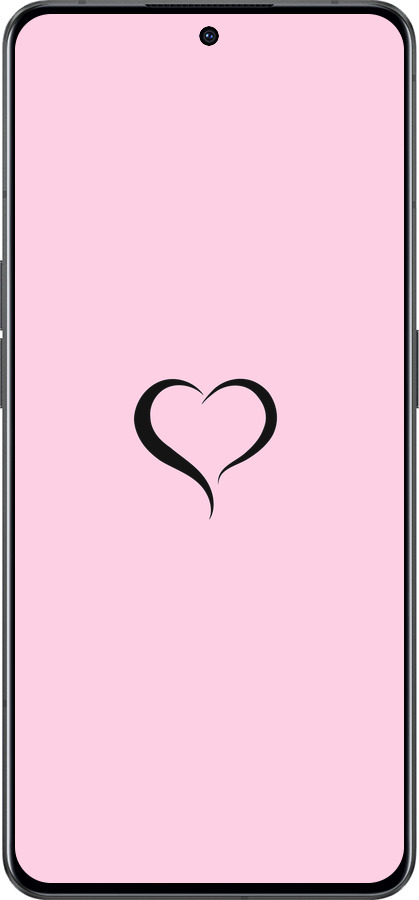 Силіконовий чехол Серце 1 для Oppo Reno8 Pro 5G - 4730u-2615 изображение 