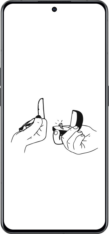 Силиконовый чехол Предложение для Oppo Reno8 Pro 5G - 4898u-2615 изображение 