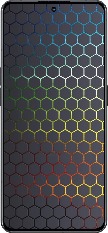 Силиконовый чехол Переливающиеся соты для Oppo Reno8 Pro 5G - 498u-2615 изображение 