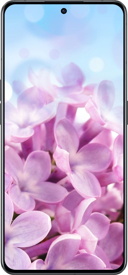 Силіконовий чехол Бузок для Oppo Reno8 Pro 5G - 527u-2615 изображение 