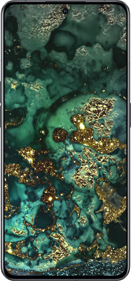 Силиконовый чехол Мрамор золото богатство для Oppo Reno8 Pro 5G - 5419u-2615 изображение 