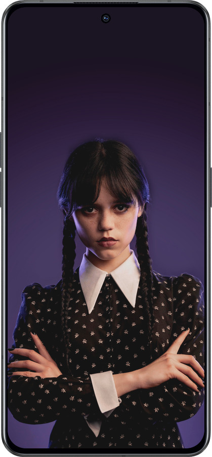 Силиконовый чехол Wednesday v3 для Oppo Reno8 Pro 5G - 5517u-2615 изображение 