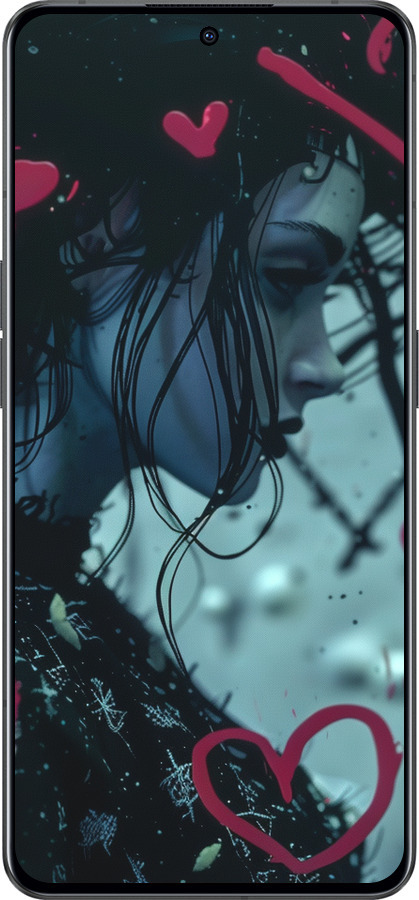 Силиконовый чехол XO Love v2 для Oppo Reno8 Pro 5G - 6057u-2615 изображение 