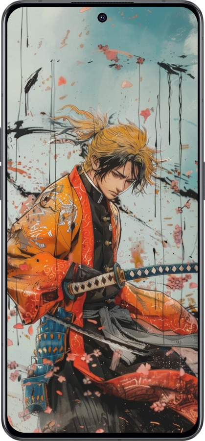 Силиконовый чехол Agatsuma Zenitsu: Убийца демонов для Oppo Reno8 Pro 5G - 6118u-2615 изображение 