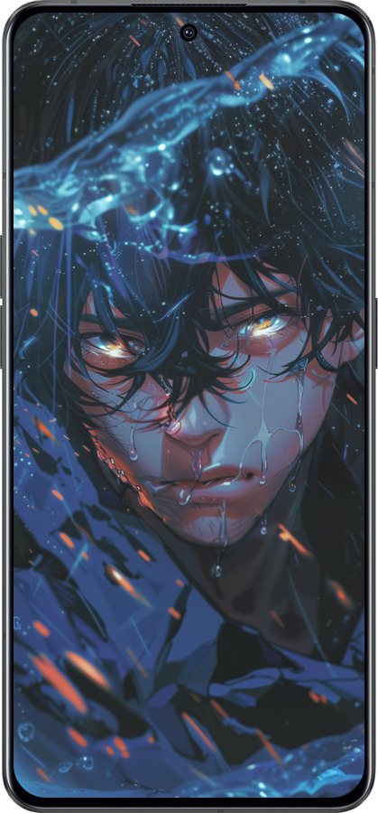 Силиконовый чехол Satoru Gojou для Oppo Reno8 Pro 5G - 6128u-2615 изображение 