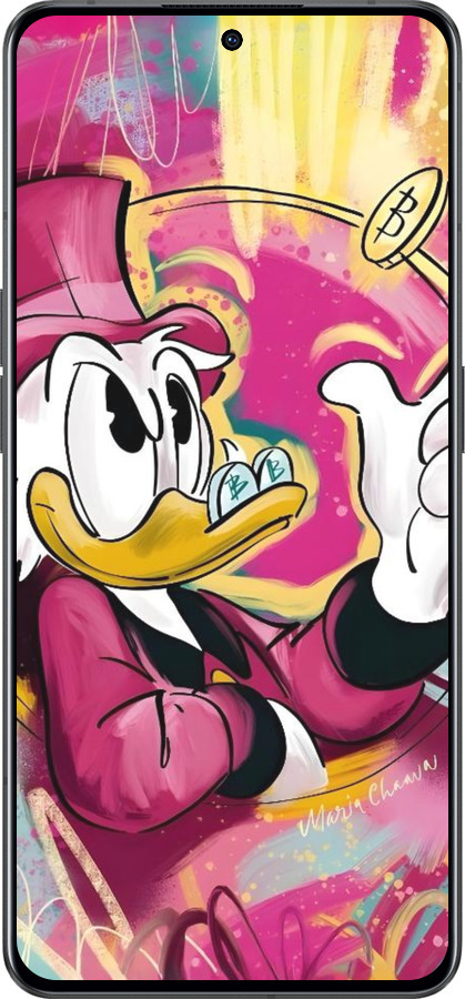 Силіконовий чехол Скрудж для Oppo Reno8 Pro 5G - 6283u-2615 изображение 