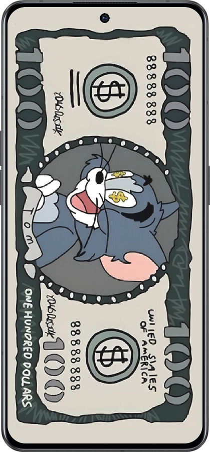 Силиконовый чехол Том и джерри для Oppo Reno8 Pro 5G - 6291u-2615 изображение 