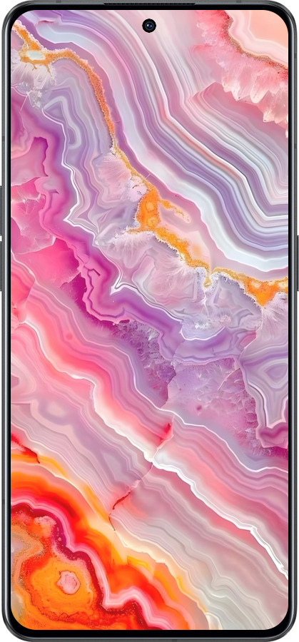Силіконовий чехол Мрамор 2 для Oppo Reno8 Pro 5G - 6307u-2615 изображение 