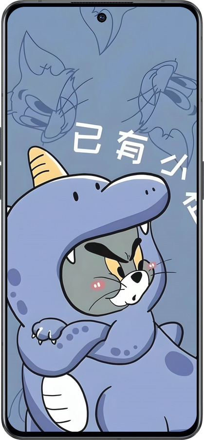 Силіконовий чехол Том і джеррі 1 для Oppo Reno8 Pro 5G - 6358u-2615 изображение 