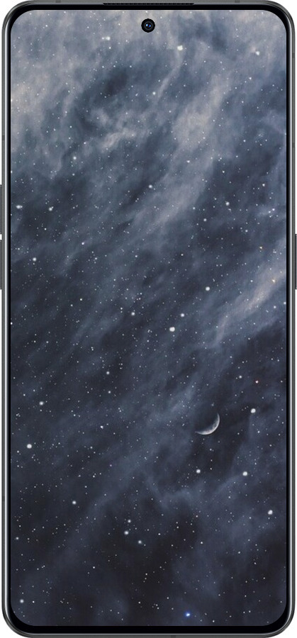 Силиконовый чехол Голубые облака, Голубая луна для Oppo Reno8 Pro 5G - 6398u-2615 изображение 