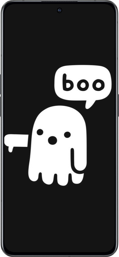 Силіконовий чехол Привид Несхвалення для Oppo Reno8 Pro 5G - 6431u-2615 изображение 